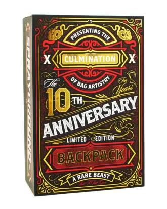 Der 10-Jahres-Hustle-Rucksack. Überraschungsbox. Nummeriert 1 von 100.