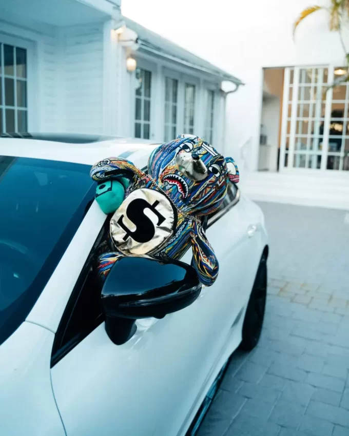 DER GOLDENE ZEITALTER GELDBÄR TEDDYBÄR-RUCKSACK