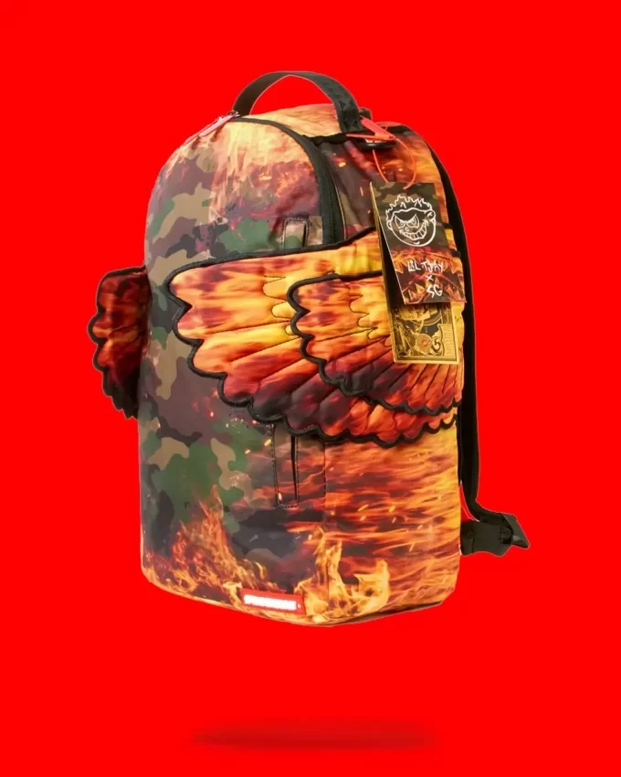 Der Lil Tjay Fallin Angel 4-Flügel-Rucksack