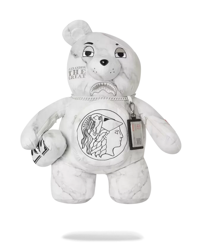 DER MET ALEXANDER DER GROSSE MAZEDONISCHE TEDDYBÄR-RUCKSACK