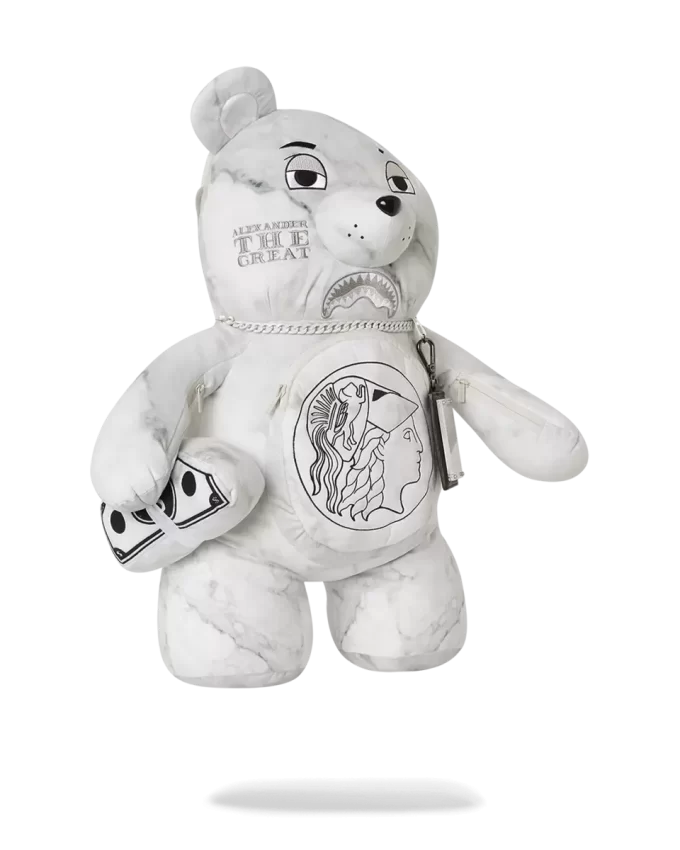 DER MET ALEXANDER DER GROSSE MAZEDONISCHE TEDDYBÄR-RUCKSACK