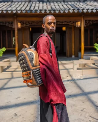 DER MET JAPANISCHE SAMURAI-RÜSTUNGS-RUCKSACK