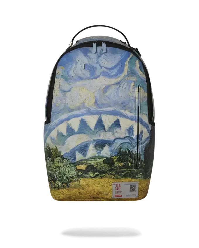 Der MET Van Gogh Weizenfeld mit Zypressen Rucksack