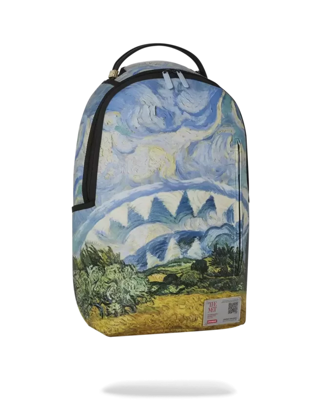 Der MET Van Gogh Weizenfeld mit Zypressen Rucksack