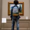 Der MET Van Gogh Weizenfeld mit Zypressen Rucksack