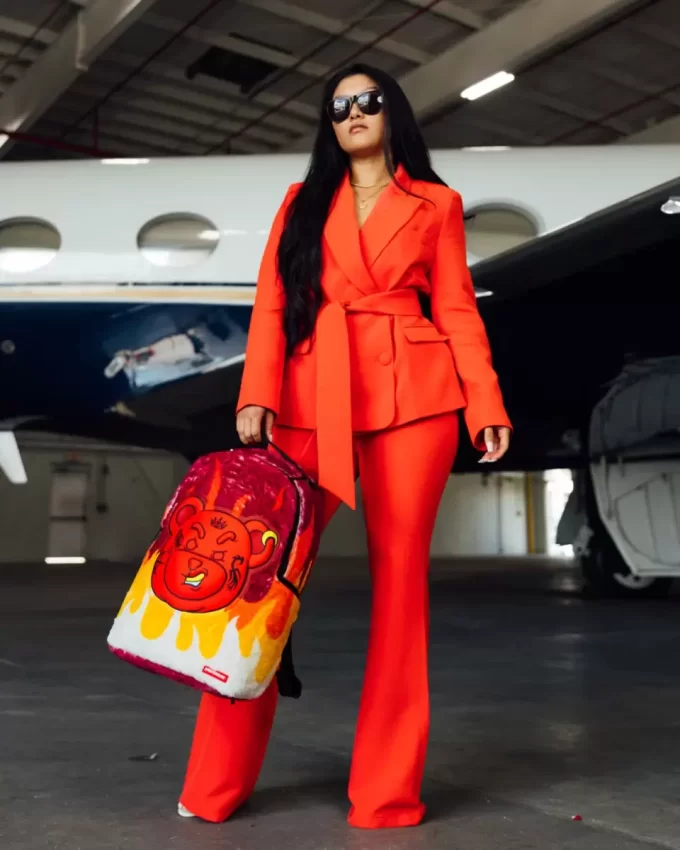 DIABLO COZY VELOUR PELZRUCKSACK