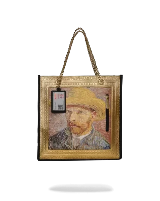 Die gerahmte Selbstporträt-Tasche von VAN GOGH aus dem Metropolitan Museum of Art