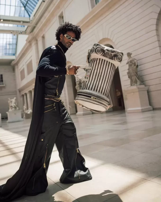 DIE MET GRIECHISCHE SARDIS-TEMPEL-SÄULE DUFFLE DIE MET GRIECHISCHE SARDIS-TEMPEL-SÄULE DUFFLE