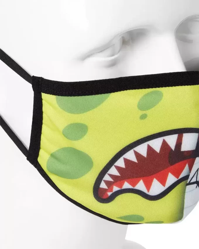 Doodlebob Split Shark Gesichtsmaske für Erwachsene, formangepasst Doodlebob Split Shark Gesichtsmaske für Erwachsene, formangepasst