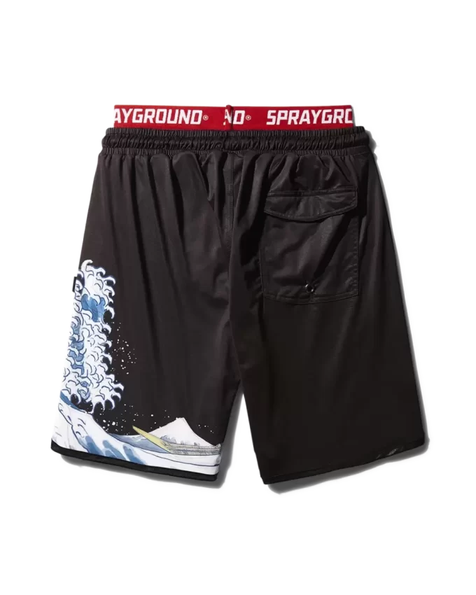 DRAGON WAVE CORTO BADEHOSE (SCHWARZ)