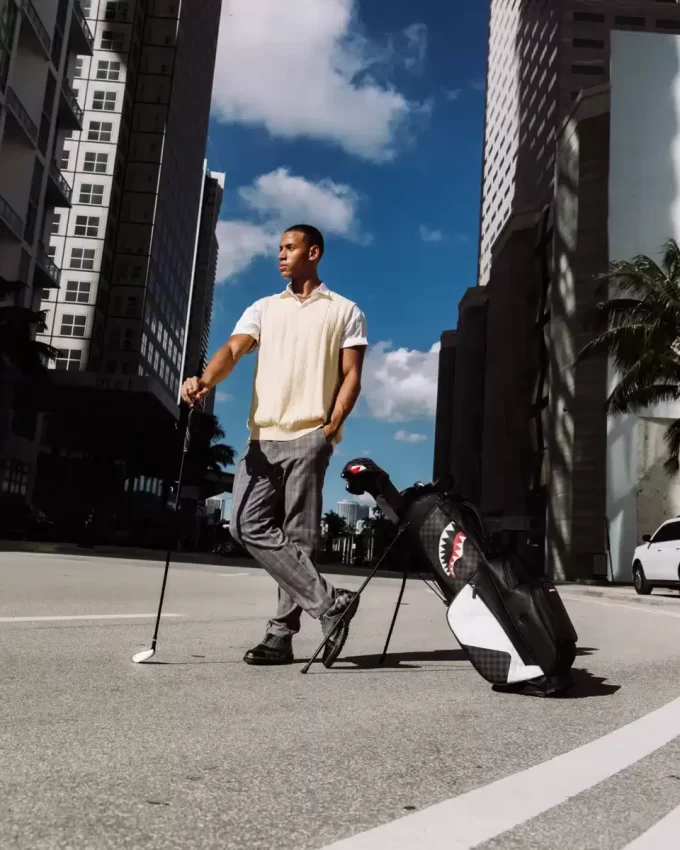 DREI-DECKER-PROFI-GOLFTASCHE „HEIR TO THE THRONE“