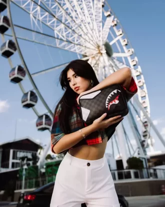 Dreistöckiger Thronfolger-Toilettenbeutel