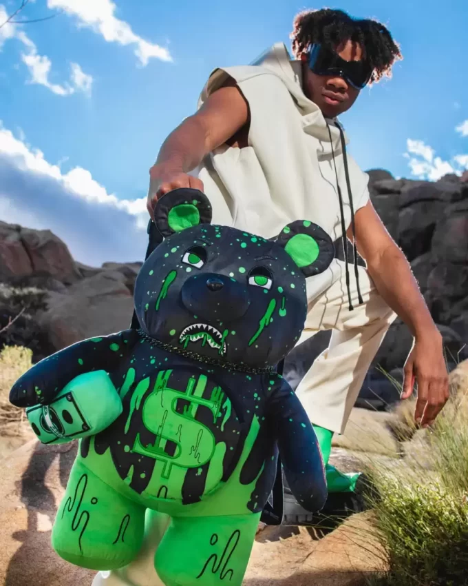 DRIP BEAR MONEYBEAR TEDDYBEAR RUCKSACK