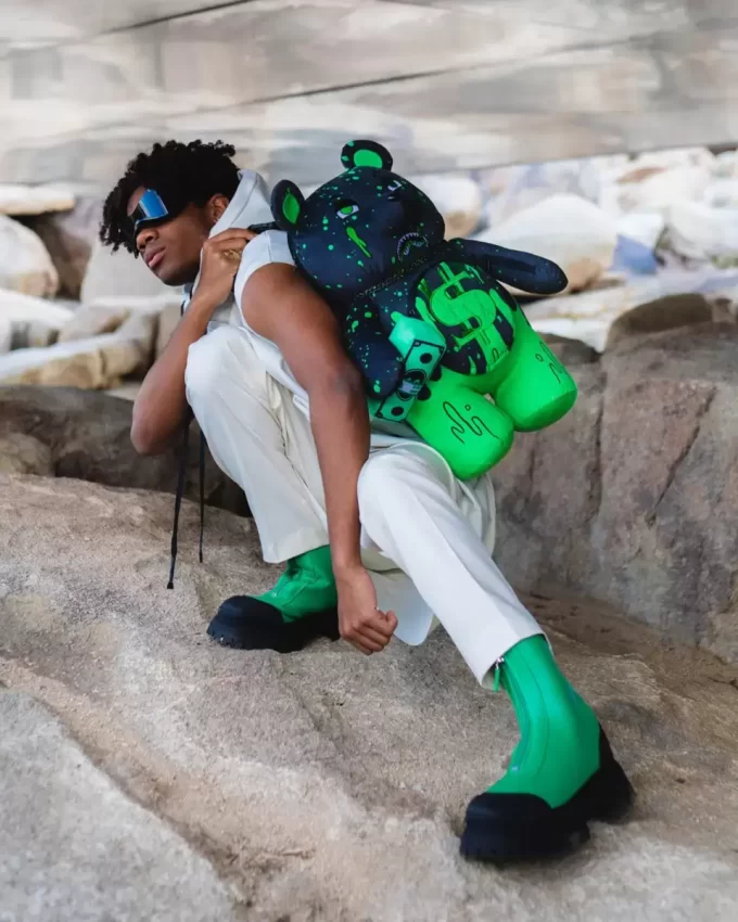 DRIP BEAR MONEYBEAR TEDDYBEAR RUCKSACK