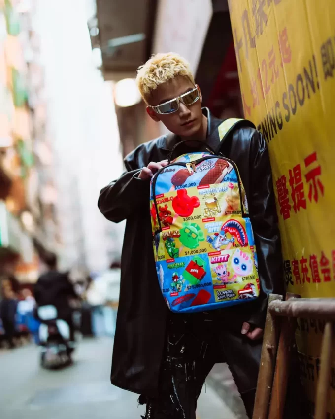 EISCREME-WAGEN-RUCKSACK