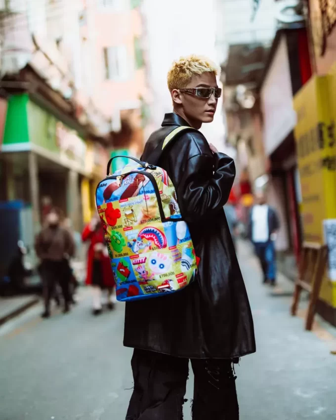 EISCREME-WAGEN-RUCKSACK