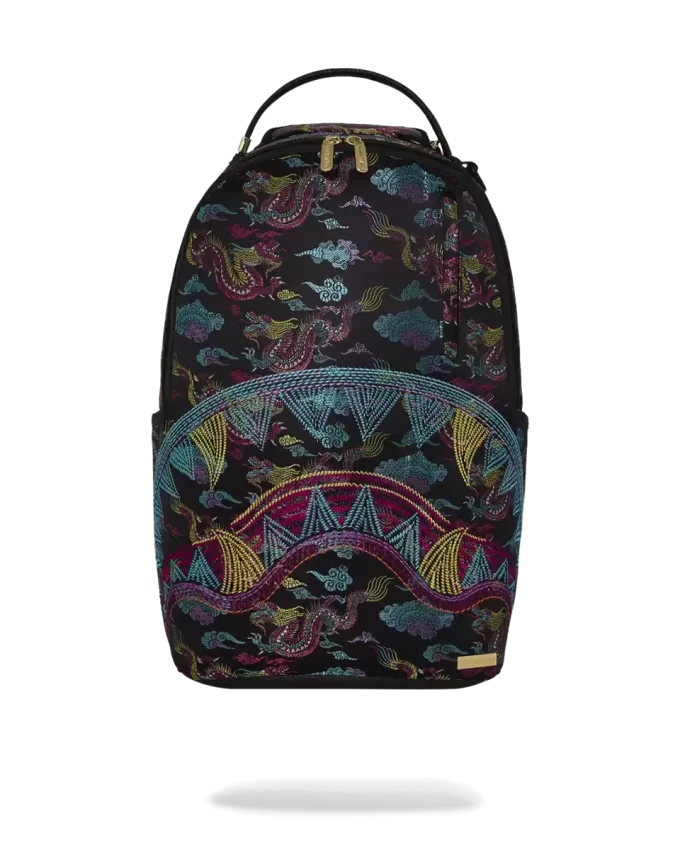 EMBROIDERED DRAGONS DLX RUCKSACK