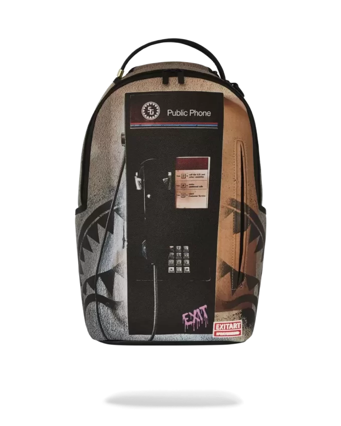 EXIT NYC PAYPHONE-RUCKSACK