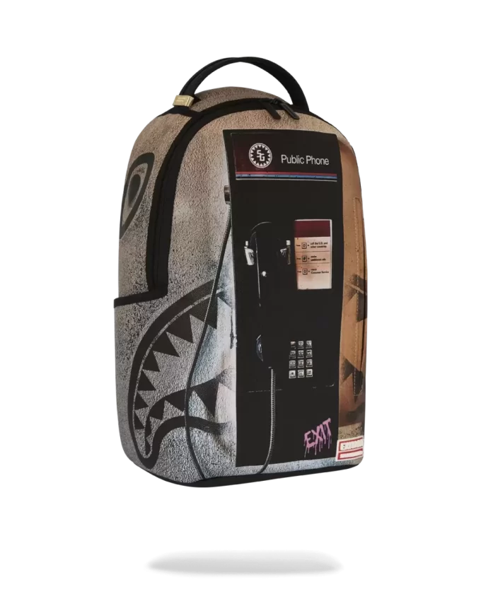 EXIT NYC PAYPHONE-RUCKSACK
