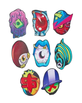 EYEZ ON THE PRIZE RUCKSACK (ABNEHMBARE KLATTAUGEN)