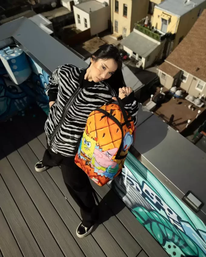 FASS DIE FINGER WEG VOM SPONGEBOB DLXSR RUCKSACK