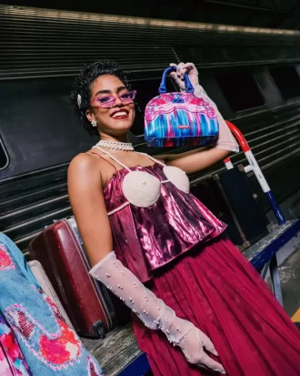 FLORA BOTANICA SHARK HANDTASCHE