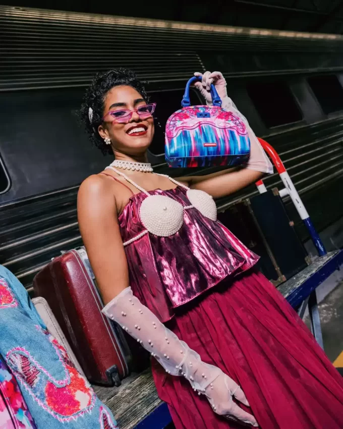 FLORA BOTANICA SHARK HANDTASCHE