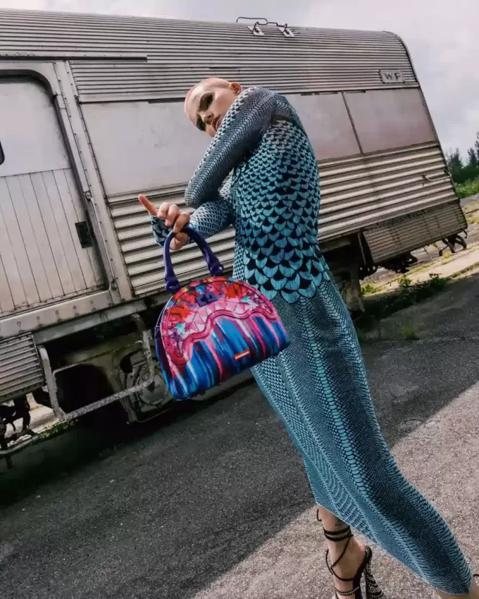 FLORA BOTANICA SHARK HANDTASCHE