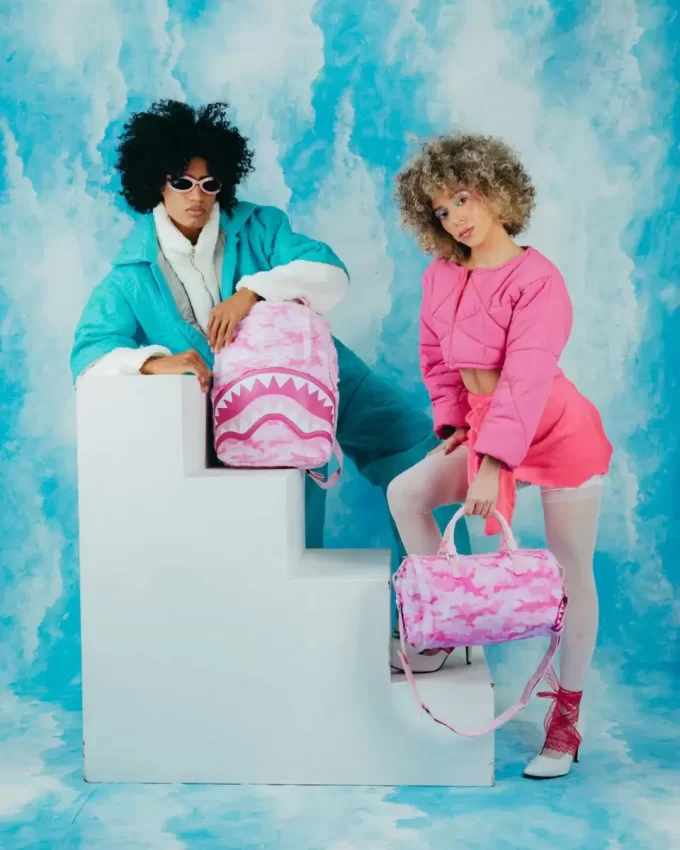 FURROCIOUS MINI-DUFFEL IN PINK