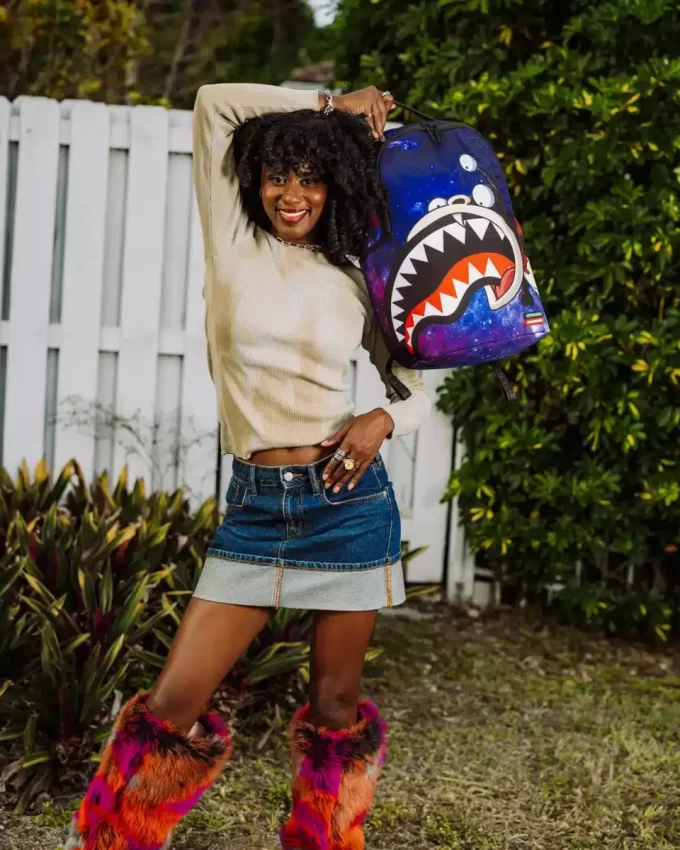 FUTURAMA NIBBLER EAT SHARK DLXR RUCKSACK