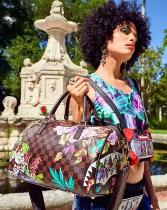 GARDEN OF SHARKS MINI-DUFFEL