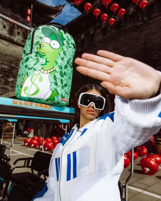 Geldbär Geldbusch Rucksack