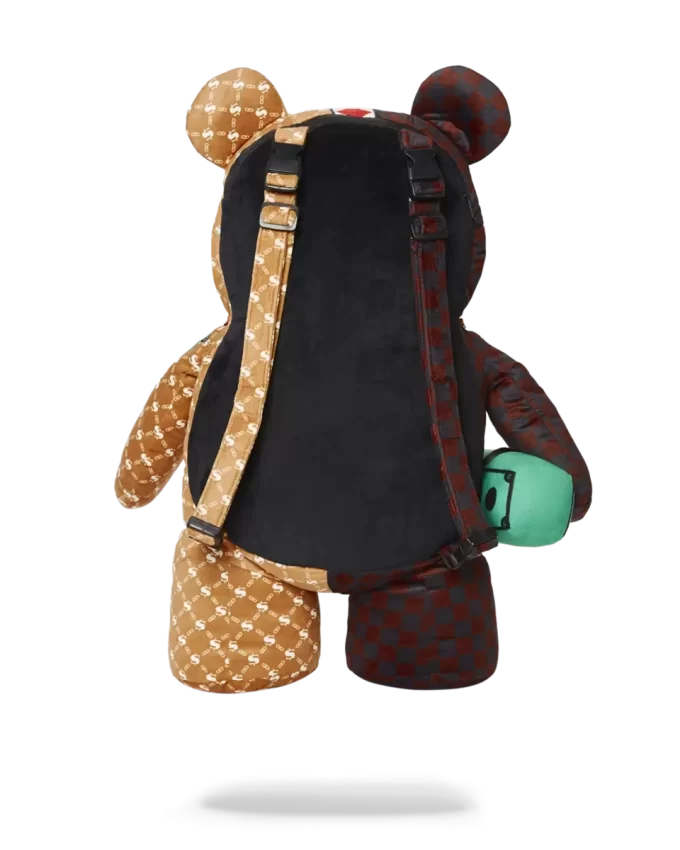Geldbär-Teddybär-Rucksack Paris gegen Florenz