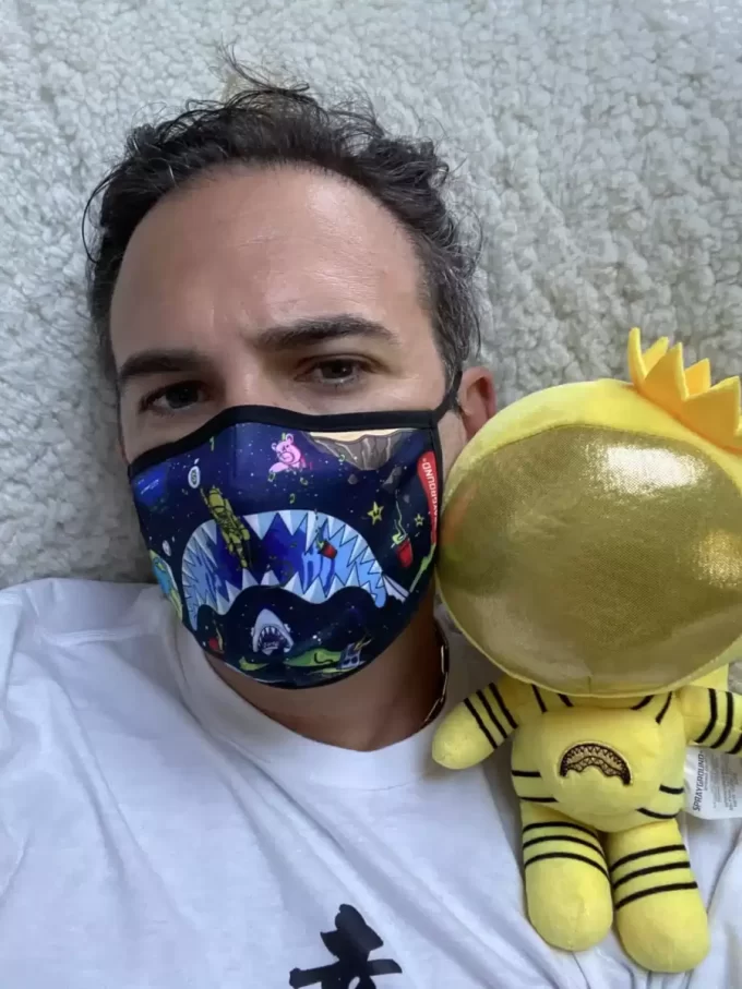 Gesichtsmaske für Erwachsene, eng anliegend für Astro-Partys Gesichtsmaske für Erwachsene, eng anliegend für Astro-Partys