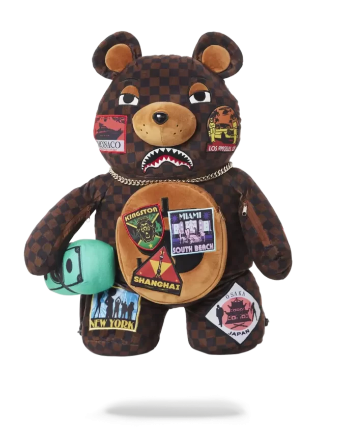 GLOBAL MOGUL MONEYBEAR TEDDYBEAR RUCKSACK