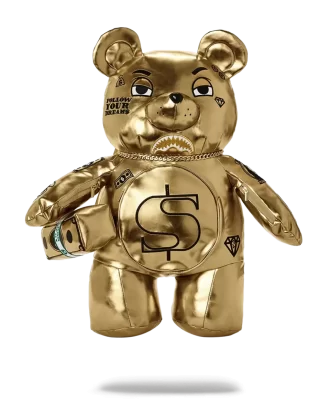 GOLDRUSH MONEYBEAR TEDDYBÄR-RUCKSACK