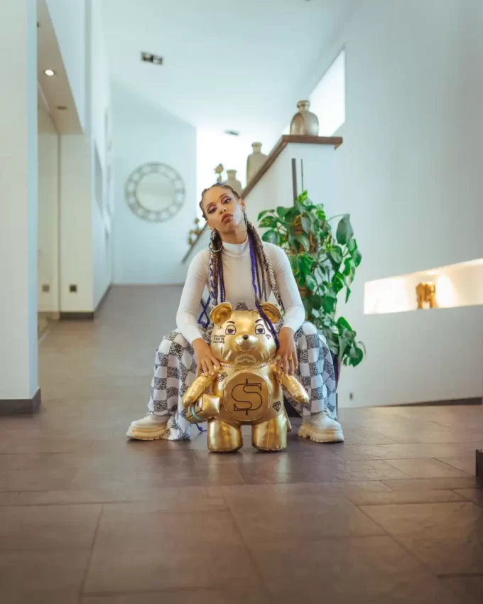 GOLDRUSH MONEYBEAR TEDDYBÄR-RUCKSACK