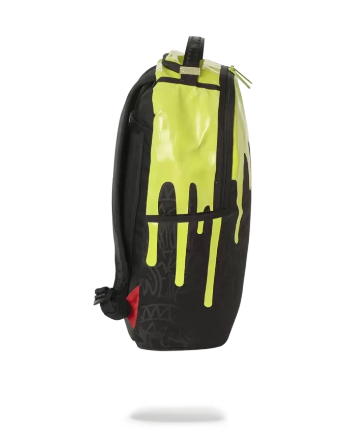 GRÜNER NEON-DRIP-RUCKSACK (EINZELSTÜCK)