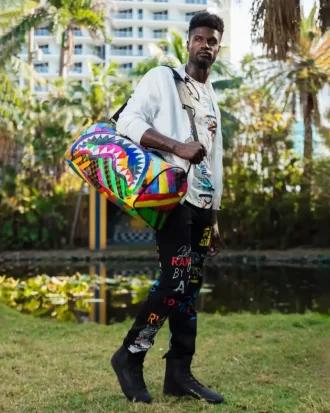 HAIE IN PARIS CITY STREAKS DUFFLE