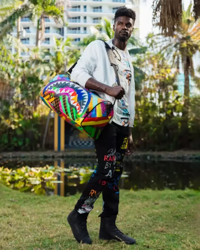 HAIE IN PARIS CITY STREAKS DUFFLE