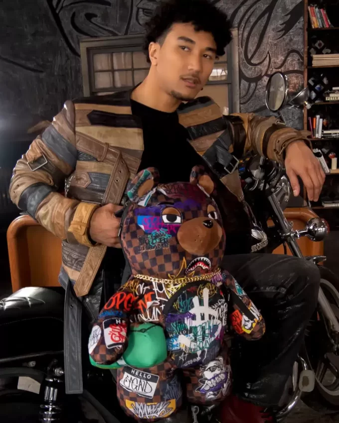 HAIE IN PARIS, DER RIZZ MONEYBEAR TEDDYBEAR RUCKSACK