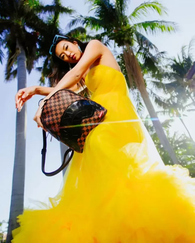 HAIE IN PARIS FREIGEGEBEN ZUM ABFLUG SAVAGE RUCKSACK