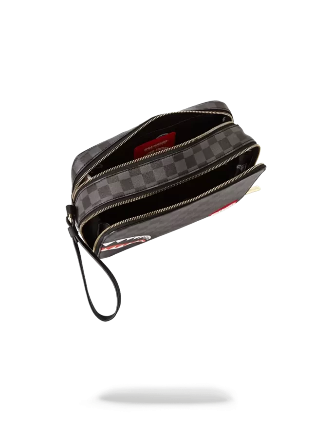 HAIE IN PARIS (SCHWARZ-KARIERTE AUSGABE) TOILETTENARTIKEL AUCH BEZEICHNET GELDBEUTEL