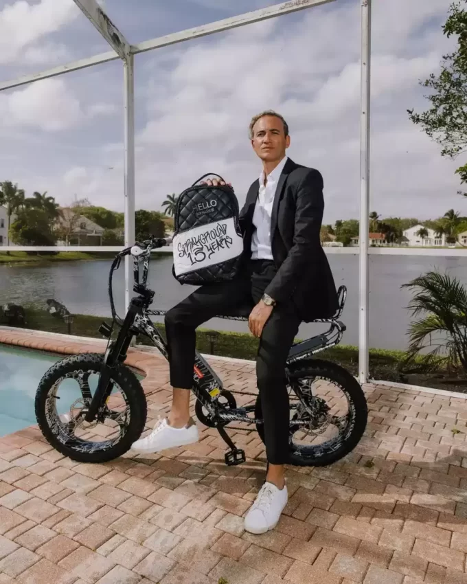 Hallo, mein Name ist 15 Jahre alt, gesteppter Rucksack (super selten)