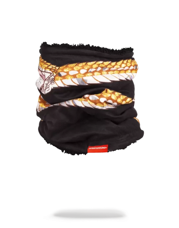 Halswärmer mit Schlangen-Juwelenmuster