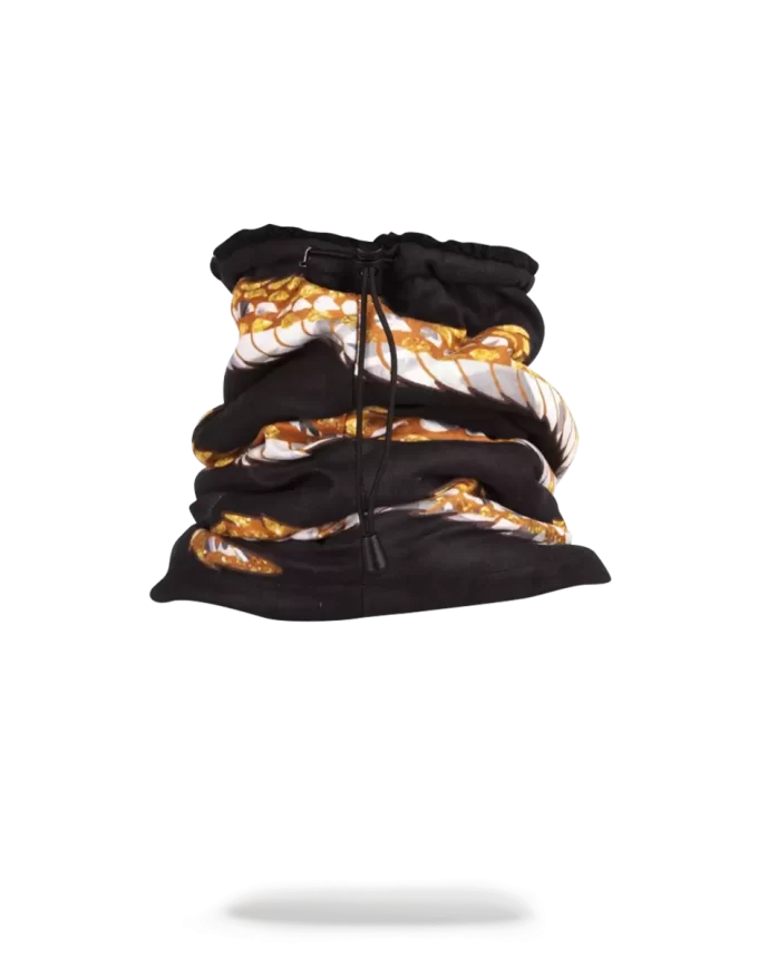 Halswärmer mit Schlangen-Juwelenmuster