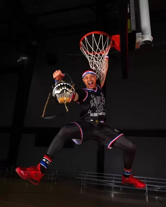 HARLEM GLOBETROTTERS BASKETBALLTASCHE