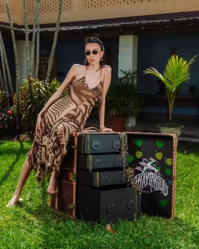 HENNYVILLE HAIE IM PARISER KOFFER