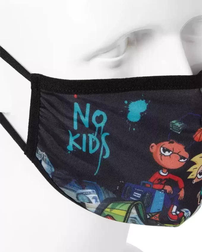 Hey Arnold Money Stacks Gesichtsmaske für Erwachsene