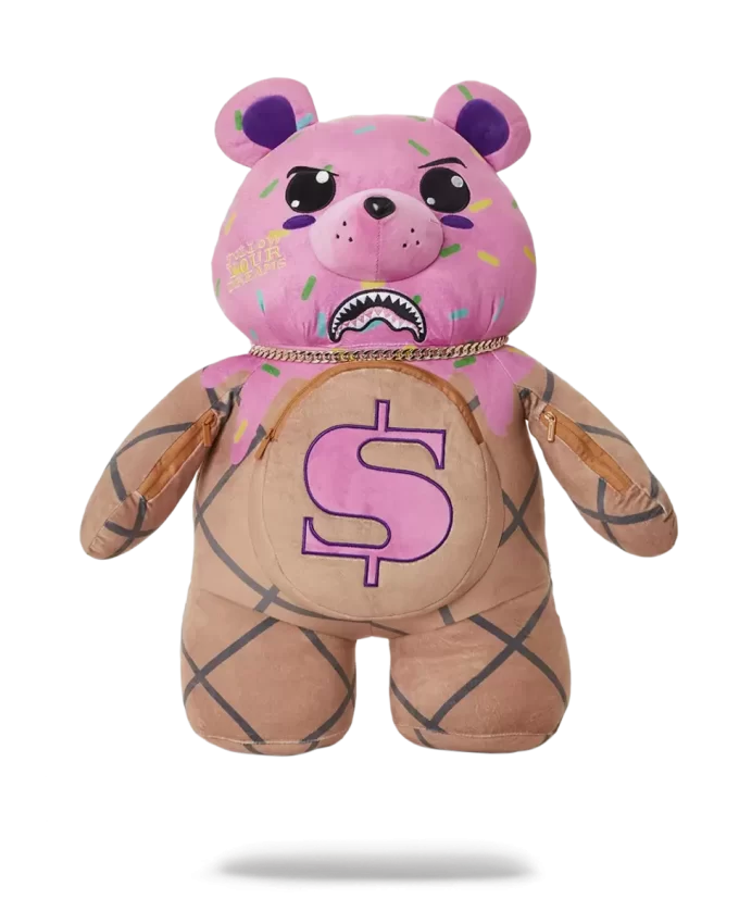 ICH SCHREIE MONEYBEAR TEDDYBÄR RUCKSACK